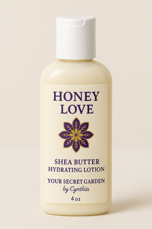 Honey Love Shea Butter  Honey Love Cultural Butter Lotion– Sensual Honey, Patchouli & Ylang-Ylang Body Butter |